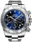 TEINTOP Loreo Armbanduhr für Herren Automatisch Multifunktion mit Edelstahlband(Dunkel Blau)