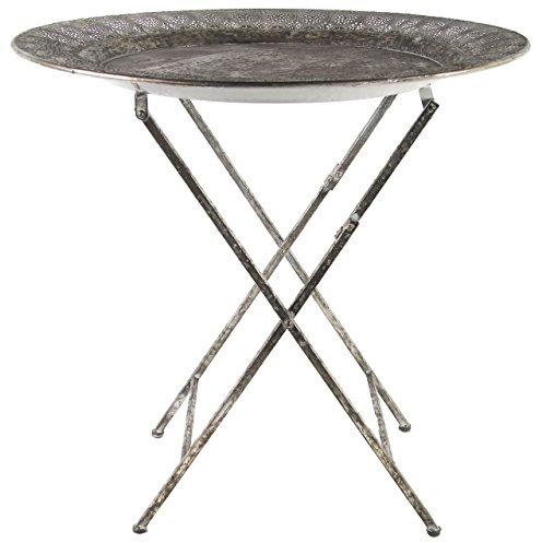Countryfield · Bistrotisch ' Prescot L ' 70cm · Silber