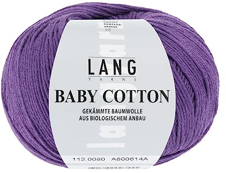 Lang Yarns Baby Cotton 080 Lila