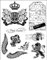 Viva Decor Clear-Stamps (Royal) Silikon Stempel - Prägung Stempel - DIY Dekoration stanzen - Stempel Silikon - DIY Stamp - Stempel Prägung - Designed in Germany