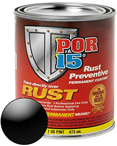 por 15 POR15 Rust Preventative Paint 473ml (Gloss Black)
