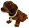 Rackso Wackeldackel 29cm - Original Deutscher Wackelkopfhund, Dackel-Figur, 100a, Handgefertigt in Deutschland, Kultiges Autoaccessoire
