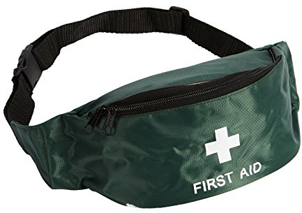 STEROPLAST Empty REFILLABLE First AID KIT Home Office Work Sports School Bum Bag Large Waist Pack Pouch