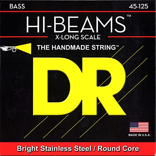 DR String LMR5-45 Long Scale Hi-Beam Jeu de cordes pour guitare basse