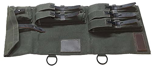 warreplica Deutsch WWII MP 40 / MP40 SMG Canvas und Leder-Tragetasche, MP40 Schmeisser