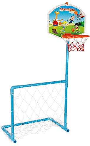 PILSAN 03-392 Magic Basketball und Fußball Set, weiß