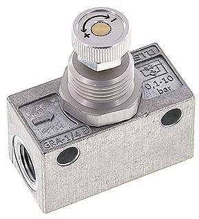 GRA-1/4-B (6509) Drossel-Rückschlagventil Ventilfunktion:Drossel-Rückschlagfunktion