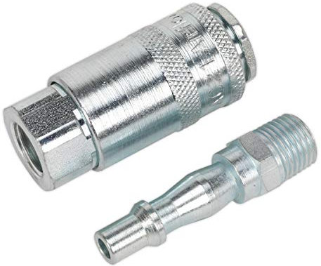 Sealey Ac61 Air Tool Coupling Kit 1/4Bsp