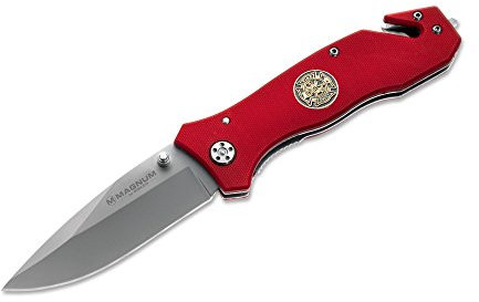 Couteau de Pompier Lame Pliante - Magnum - Couteau - Aluminium, Acier Inoxydable, G10
