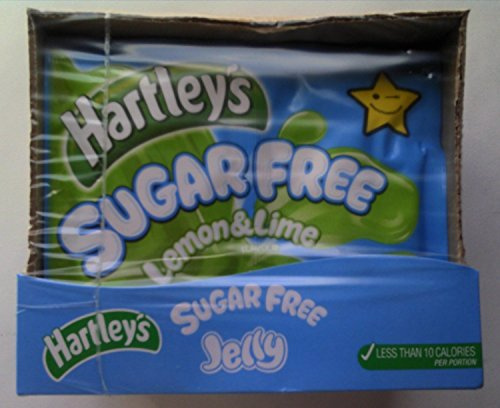 Hartleys Sugar Free Jelly Lemon & Lime 18 x 23gm