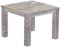 Esstisch Rio Classico 100x100 cm Zebra Afrika Holz Pinie Massivholz Esszimmertisch Echtholz ausziehbar vorgerichtet für Ansteckplatten Brasilmöbel