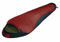Lestra Schlafsack Mont Blanc 225 cm x 80 cm x 50 cm, Ziegel/anthrazit; innen: Oliv, Links, SSMBLDV02G225