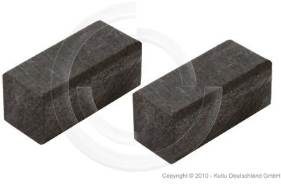 2x Kohlebürsten Kohlestifte Kohlen für Black&Decker 6x6x13 mm (203582)