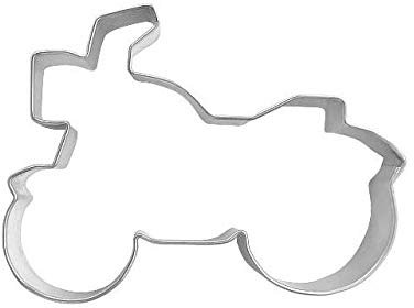Formina Edelstahl Motorrad 8cm Cookie Cutter, 1 Stück