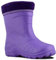 Ultra Light EVA Kids Girls Wellington Boots Rainy Snow Wellies Red Very Warm Liners (8 UK / 25 EU - 16 cm, Purple)