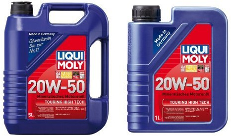Liqui Moly Touring High Tech Motoröl 20W-50, 6 Liter (5L + 1L)