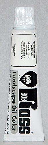 Bob Ross Landscape Oil Paints 37ml Titanium White