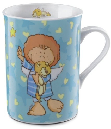 NICI - Little Wingels Tasse Leon, Plastik, Rund, Tasse, 7,5 x 7,5 cm, Zuhause, Büro, unterwegs, Wiederverwendbar, Standard