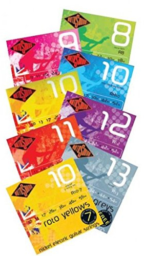 Rotosound Single String for E‑and Acoustic Guitar .008/0.20mm Plain NP008