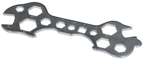 Silverline 278912 Multipurpose Bike Wrench 13-Way