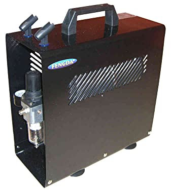 Hobby Airbrush Compressor with air Tank Fengda® AS-189 A
