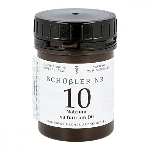 SCHÜSSLER NR.10 Natrium sulfuricum D 6 Tabletten 400 St