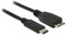 DeLock Kabel USB 3.1 Gen 2 USB Type-C Stecker > USB Micro-B Stecker 0,5 m schwarz