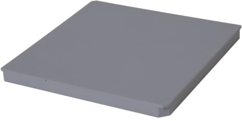 Couvercle piéton gris CORPCT pour regard 25x25x25cm