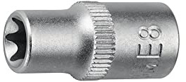 Steckschlüsseleinsatz E10 1 / 4 Zoll Außen-TORX für Vierkantantrieb