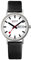 Mondaine Classic Damen Uhr analog Quarzwerk mit Leder Armband A667.30314.11SBB