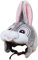 Hoxyheads Skihelmüberzug Hase Rabbit - Rosa - Polyester - Einheitsgröße - Unisex-Erwachsene - Skifahren, Snowboarden