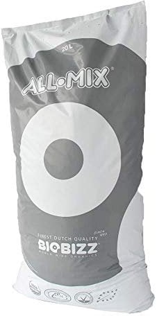 Biobizz All Mix - Compost Mise En Pot Sol Organique Hydroponie 10, 20 & 50 Litres - 20 litres