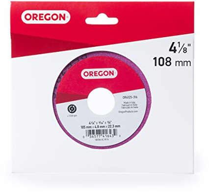 Oregon Chain Sharpener Grinding Wheel - 3/16in. Thickness, for .325in.-Pitch (20, 21, 22, 95 Series Chains only), 3/8in.-Pitch (All Except 90, 91 Series Chains) and .404in.-Pitch Chain