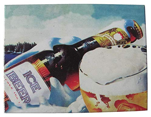 Nostalgic Art Magnet,Kühlschrankmagnet,8 x 6cm, Ice Beer