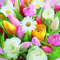 20 Servietten Frühling Ostern Tulpen Ranunkeln Blumenstrauß