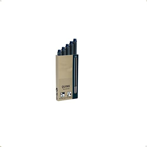 Parker Quink Standard lange Patronen 5 Stück blau / schwarz