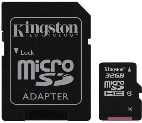 Kingston Sony Xperia Miro 32GB Class 4 MicroSDHC MicroSD HC Memory Card For Mobile