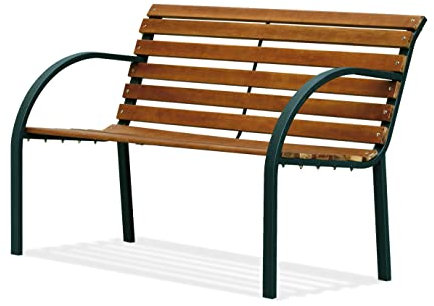 Linea Garden Friend BIACCHI Gartenbank Holz/Stahl