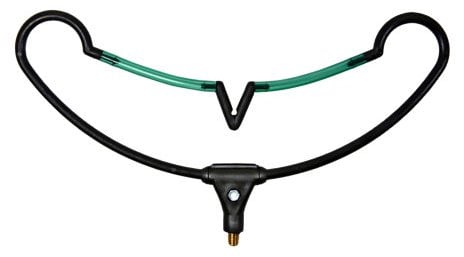 Dinsmores Multi Tilt Leger Rod Rest Head - Black, 30 cm