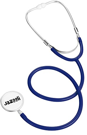 Jazooli Dual Head Stethoscope for Doctors/Nurses/Medical/EMT/Fancy Dress/Educational, with Adult, Paediatric, Infant Convertible Chest piece, Multiple Colours, One Universal Size