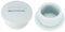 sourcing map 20 Stück grauer Nyloneinsatz Blanking Cap End Gewinde M20 x 8mm