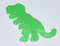 Hama MIDI Bügelperlen Stiftplatte Dinosaurier grün (322-42)