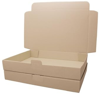 300 Maxibriefkartons MB4 braun in Größe 260 x 180 x 50 mm(außen) Post Schachtel für günstigen Versand dimapax