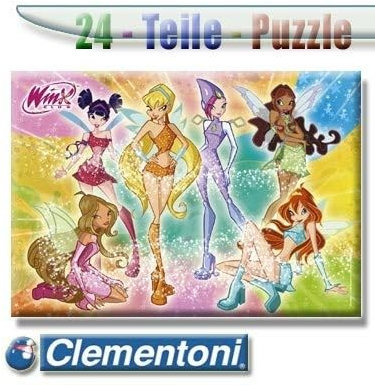 Clementoni 5235438 - Happy Color Winx the six fairies