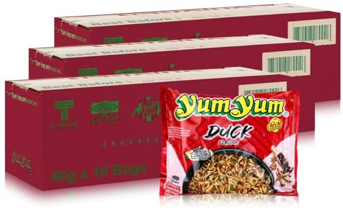 30 x 60g Instant Nudeln mit DUCK / ENTEN Geschmack YumYum