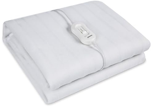 Schallen Premium Comfort Electric Heated Blanket, Remote Control with 3 Heat Settings (King, Cosy Polyester Electric Blanket)