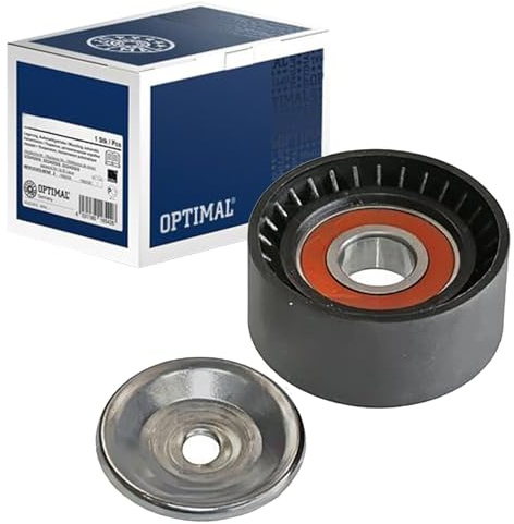 OPTIMAL 0-N1663S Spannrolle Keilrippenriemen Kompatibel mit RENAULT Clio 2 BB0/1/2, CB0/1/2 1192500QAA 7700102872 1192500QAL