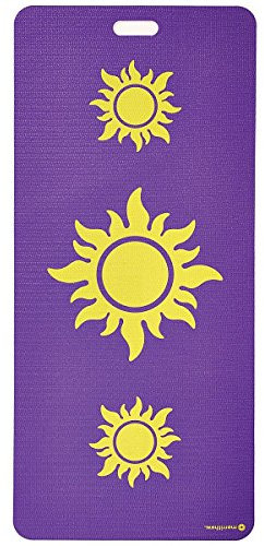 MERRITHEW Kids Yoga and Exercise Mat, Triple Sundog (Purple) 0.15 inch / 4 mm