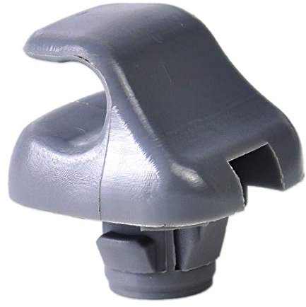 Genuine OEM Honda Civic Sunvisor Clip Gray 88217-S01-A01ZA by Honda