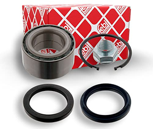 febi bilstein 31509 Radlagersatz mit Wellendichtring, Achsmutter und Sicherungsring, 1 Stück